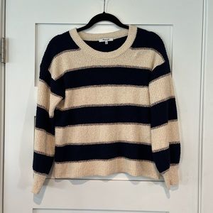 Madewell Lakeville Stripe Pullover - Small